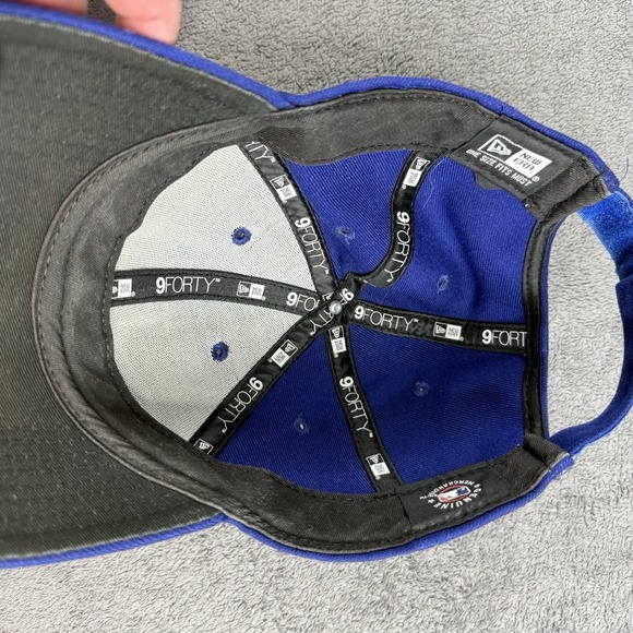 LA Dodgers New Era 9Forty Baseball Cap Blue Mens OSFM Adjustable - Picture 9 of 11